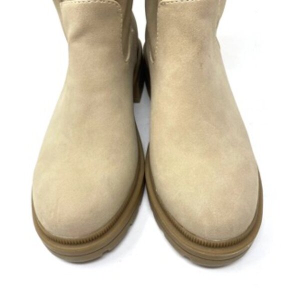 Rocket Dog Idea Women's Faux Fur Lining Boot, Chunky Heel, Natural Size 7 - Picture 4 of 7